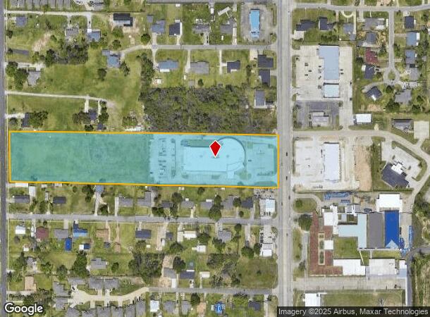  3730 Nelson Rd, Lake Charles, LA Parcel Map