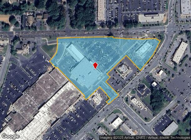 2750 S Church St, Burlington, NC Parcel Map