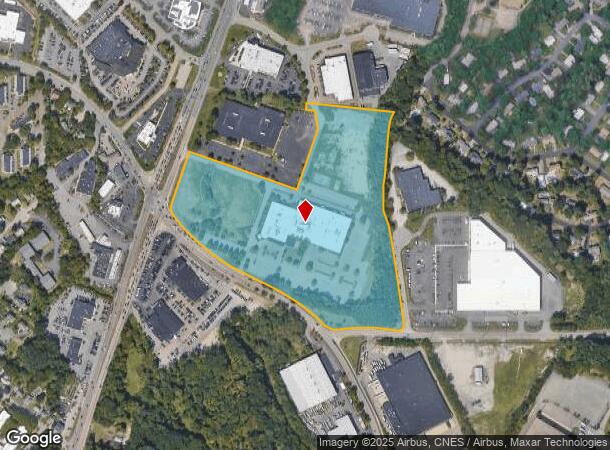 700 Boston Providence Tpke, Norwood, MA Parcel Map