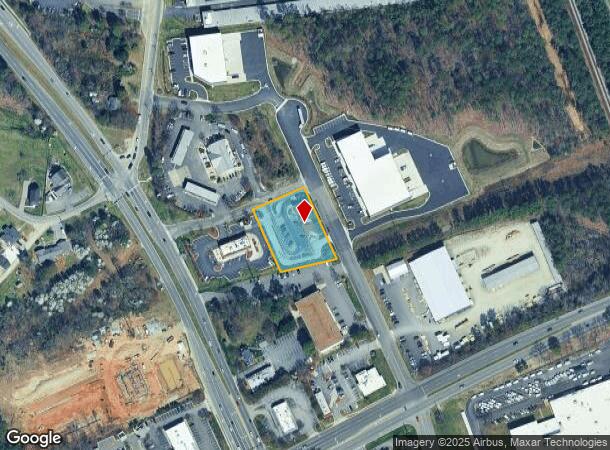 8833 Staples Mill Rd, Henrico, VA Parcel Map