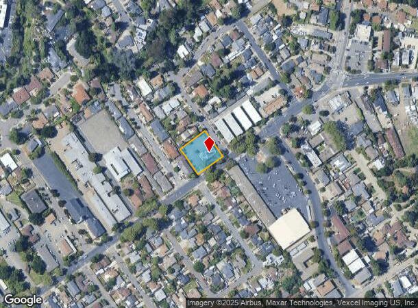  1866 B St, Hayward, CA Parcel Map