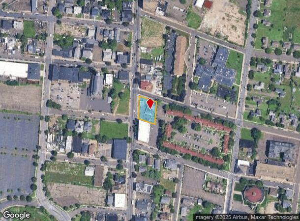  624 E Main St, Bridgeport, CT Parcel Map