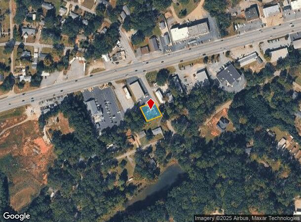  408 Washington Ave, Easley, SC Parcel Map