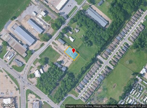  221 Southpark Rd, Lafayette, LA Parcel Map