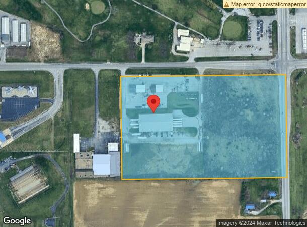  2525B W Ferguson Rd, Fort Wayne, IN Parcel Map