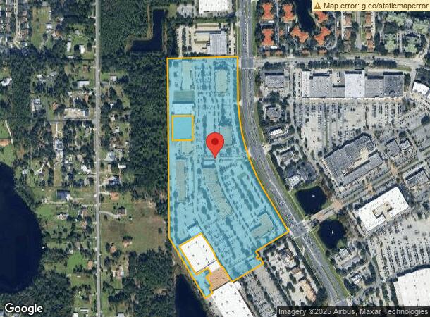  638 N Alafaya Trl, Orlando, FL Parcel Map