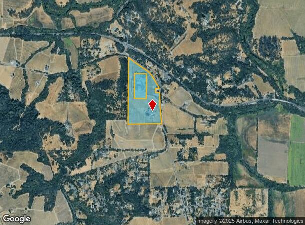  2849 Laguna Rd, Santa Rosa, CA Parcel Map