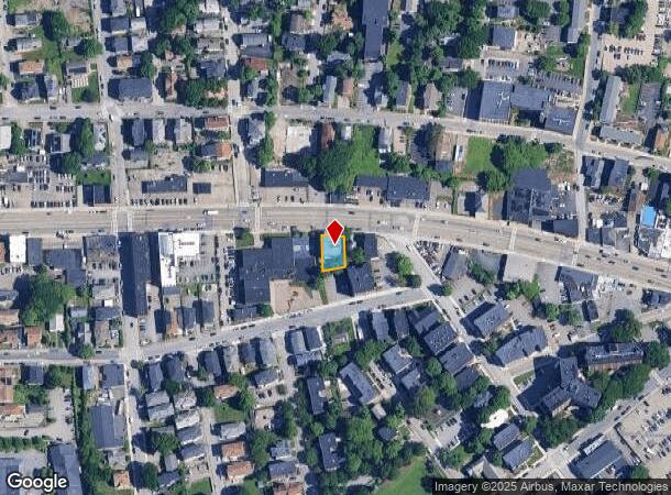  104 Chandler St, Worcester, MA Parcel Map