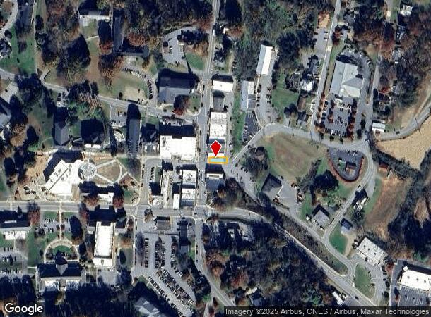  10 N Main St, Mars Hill, NC Parcel Map