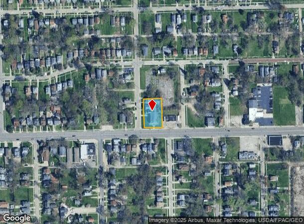  1664 W Bancroft St, Toledo, OH Parcel Map