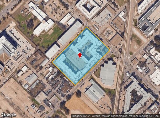 5415 Maple Ave, Dallas, TX Parcel Map