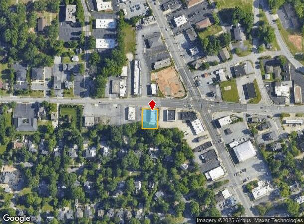 117 W Lexington Ave, High Point, NC Parcel Map