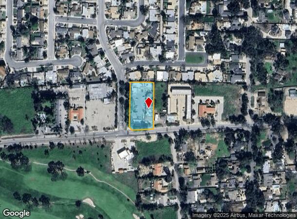  1208 E Ojai Ave, Ojai, CA Parcel Map