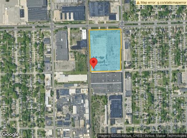  3900 E Outer Dr, Detroit, MI Parcel Map