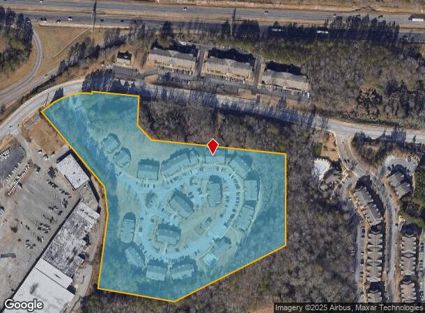  198 Old Hull Rd, Athens, GA Parcel Map