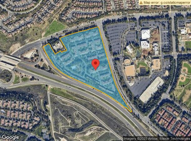  305 Turtle Crest Dr, Irvine, CA Parcel Map