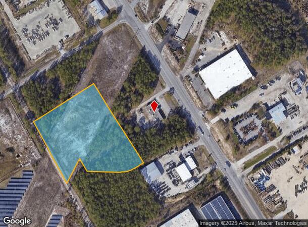  3705 Us Highway 421 St N, Wilmington, NC Parcel Map