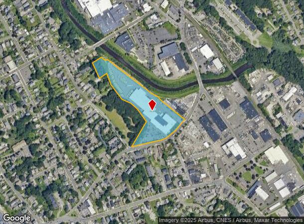  55 Triangle St, Danbury, CT Parcel Map