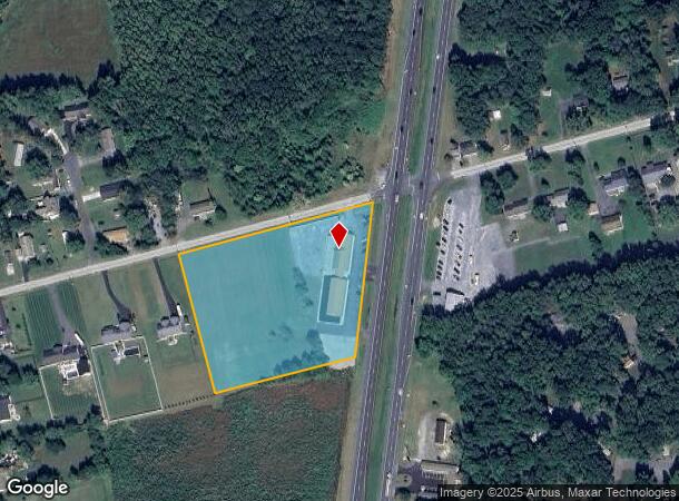7852 S Dupont Hwy, Felton, DE Parcel Map