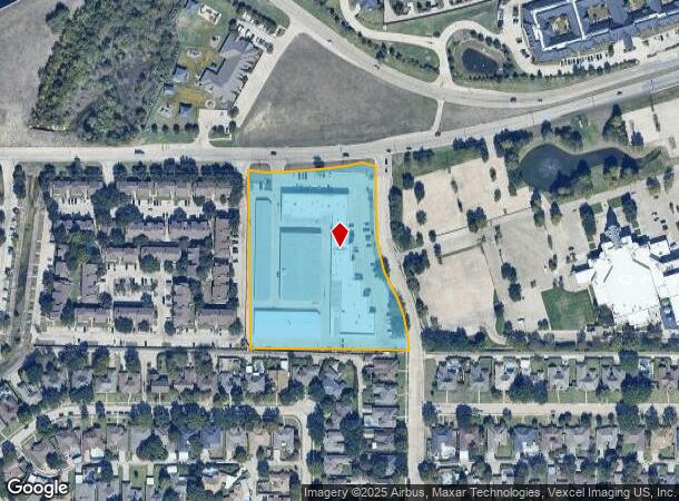 2550 E Trinity Mills Rd, Carrollton, TX Parcel Map