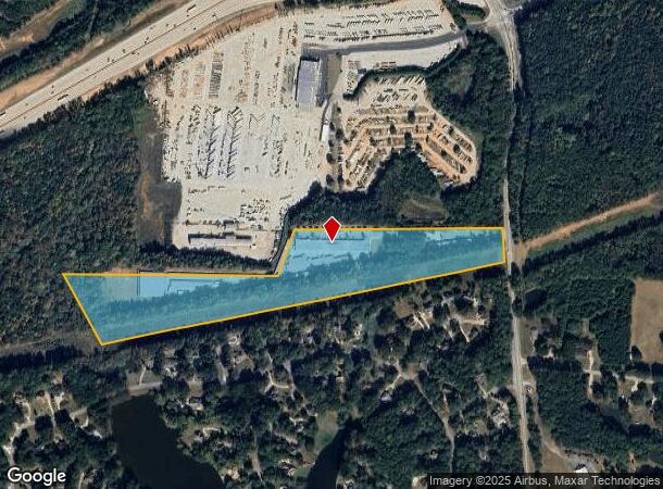 4046 Highway 154 Rd, Newnan, GA Parcel Map