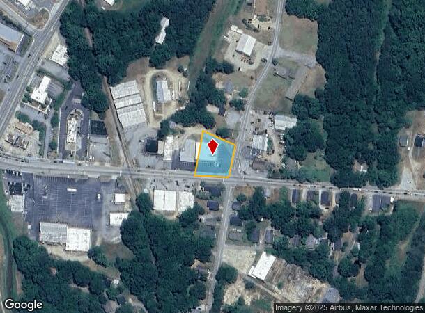 211 Fleming St, Laurens, SC Parcel Map