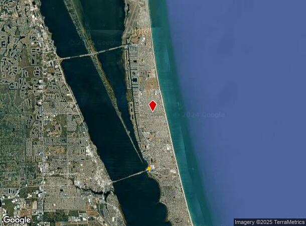  100 E Eau Gallie Blvd, Satellite Beach, FL Parcel Map