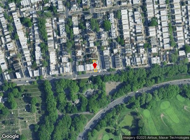  8017 Myrtle Ave, Glendale, NY Parcel Map