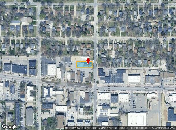  554 28Th St, Des Moines, IA Parcel Map