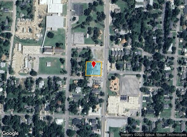 1103 N Center St, Bonham, TX Parcel Map