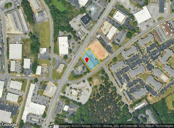  516 Haywood Rd, Greenville, SC Parcel Map