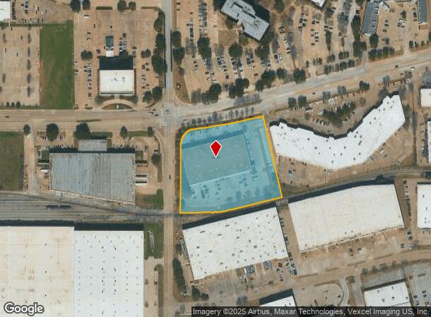 2300 E Randol Mill Rd, Arlington, TX Parcel Map