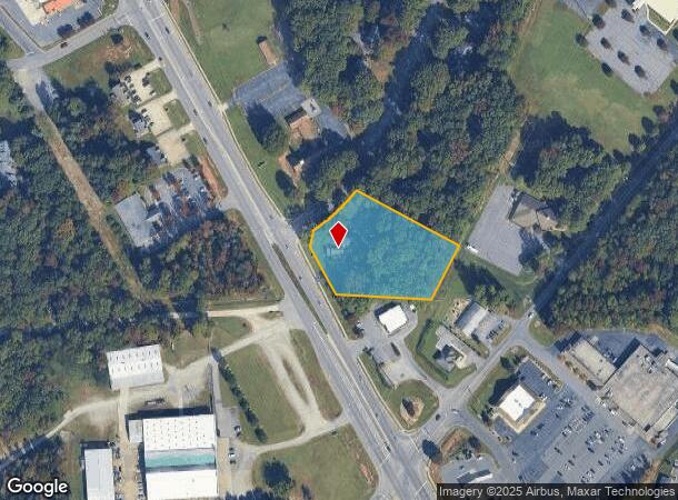 1212 Freeway Dr, Reidsville, NC Parcel Map
