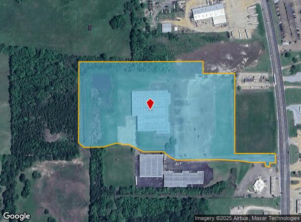  124 Winchester Dr, West Point, MS Parcel Map