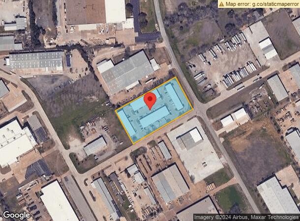  400 Industrial Blvd, Mansfield, TX Parcel Map