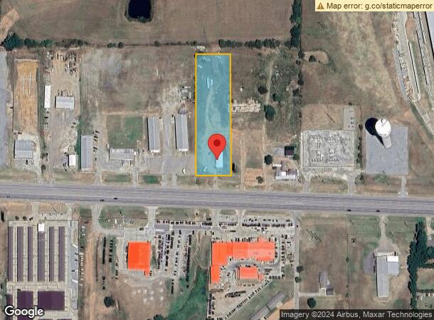  9365 W Highway 70, Durant, OK Parcel Map