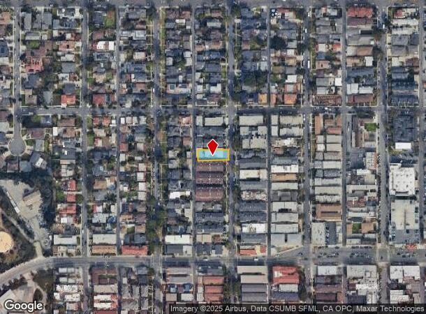 349 Virginia St, El Segundo, CA Parcel Map