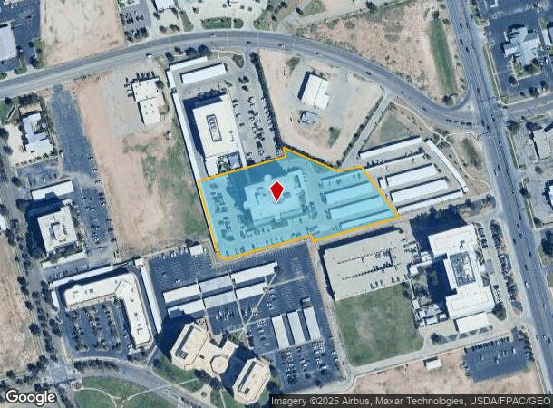 303 Veterans Airpark Ln, Midland, TX Parcel Map