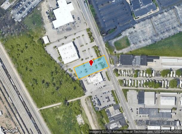  1345 Conant St, Maumee, OH Parcel Map