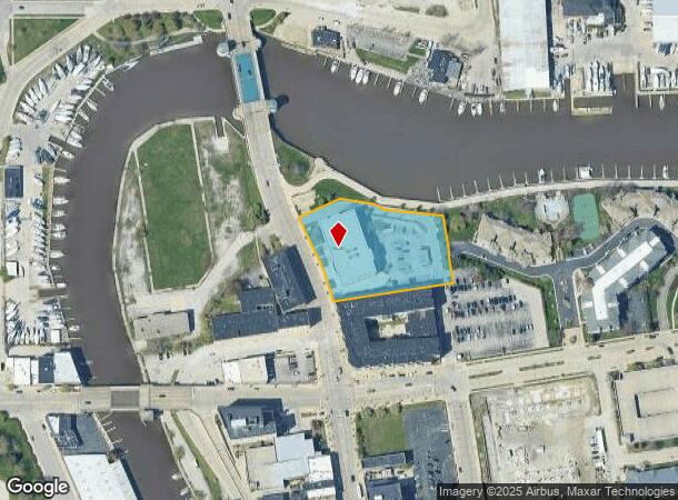  1 Main St, Racine, WI Parcel Map