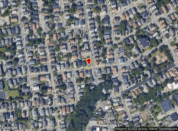 153 Regent Ave, Providence, RI Parcel Map