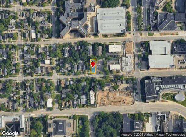 927 E Ann St, Ann Arbor, MI Parcel Map