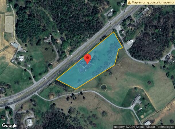  5598 Roanoke Rd, Troutville, VA Parcel Map