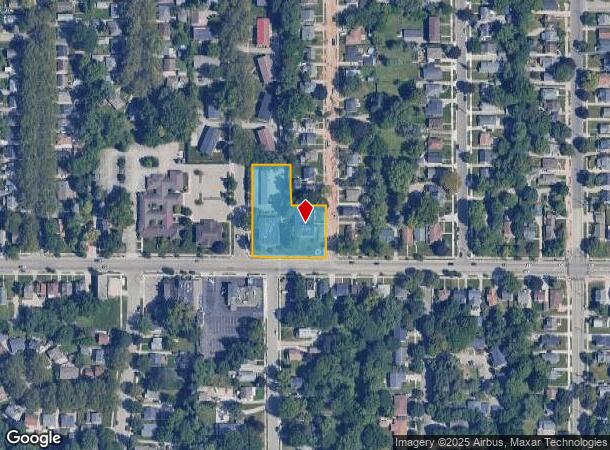 1210 Northfield Ave Ne, Grand Rapids, MI Parcel Map