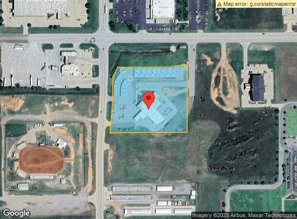  2600 E Broadway St, Altus, OK Parcel Map