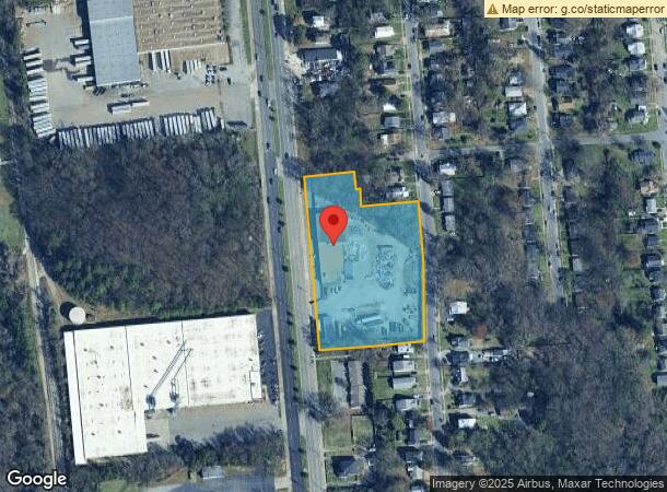  1501 Richmond Hwy, Richmond, VA Parcel Map