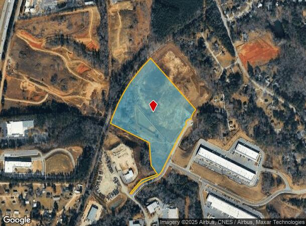  1808 Industry Oaks Ln, Wake Forest, NC Parcel Map
