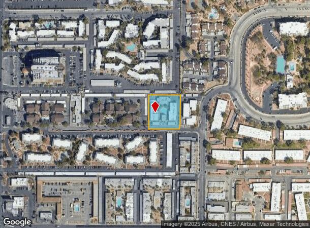  550 Elm Dr, Las Vegas, NV Parcel Map