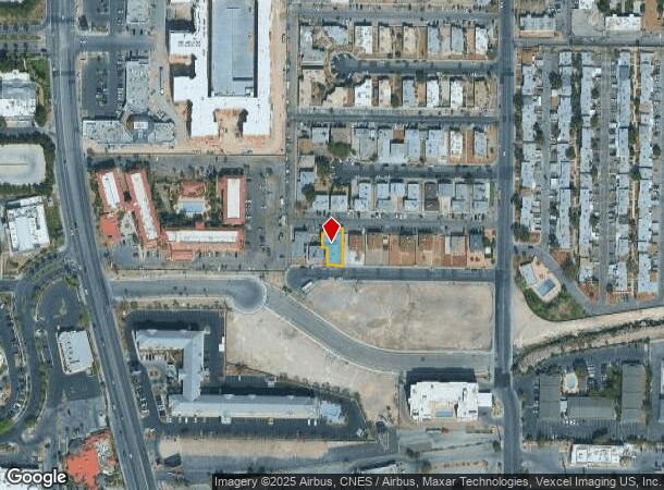 488 Albert Ave, Las Vegas, NV Parcel Map