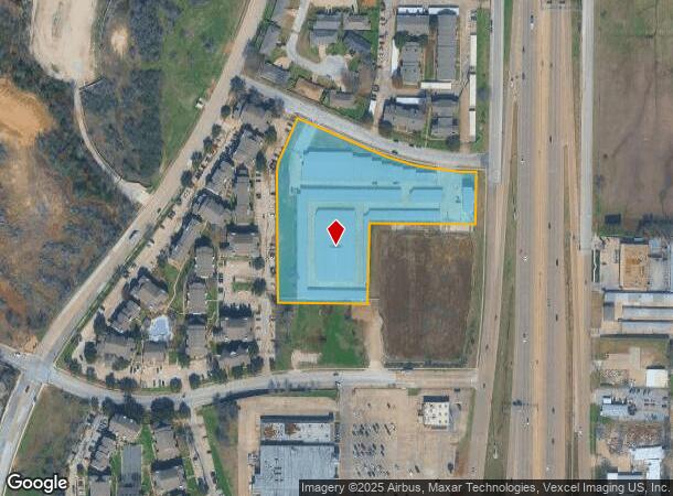 6740 Mandy Ln, Fort Worth, TX Parcel Map